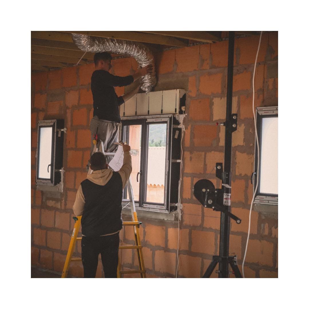 Installation climatisation gainable Géo'therm