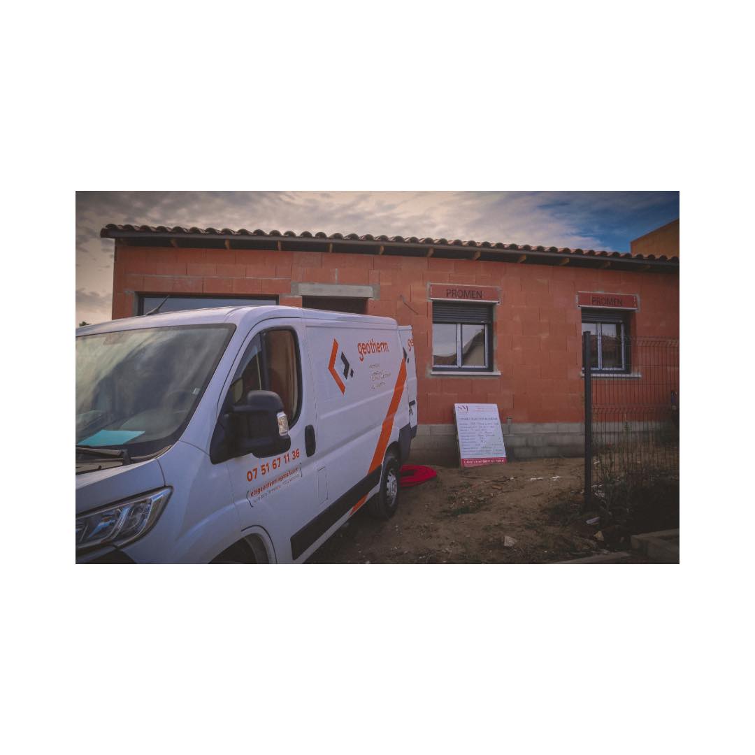 extérieur maison en constuction